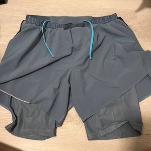 Lululemon lined running shorts
